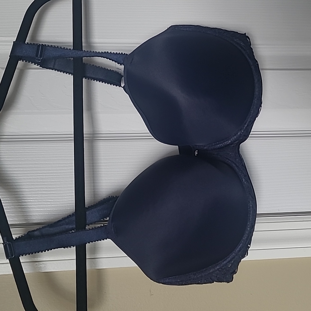 Fantasie balconette cup navy bra size 34G (US)